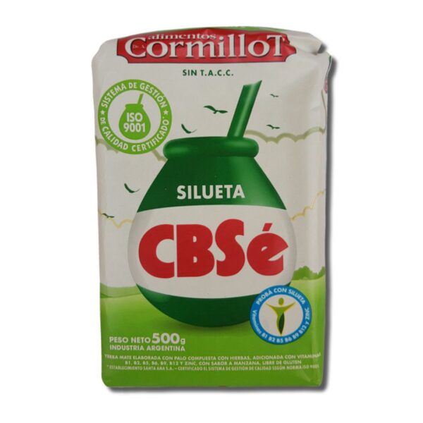 YERBA CBSE SILUETA CORMILLOT 12X500G