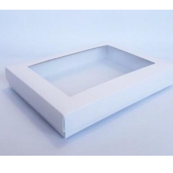 CAJA TARTA C/VENTANA 23X23X4 x50 (100)