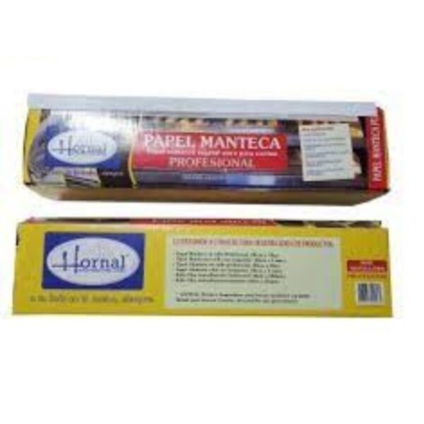 PAPEL MANTECA HORNAL 38 X 1KG C/EXPEND