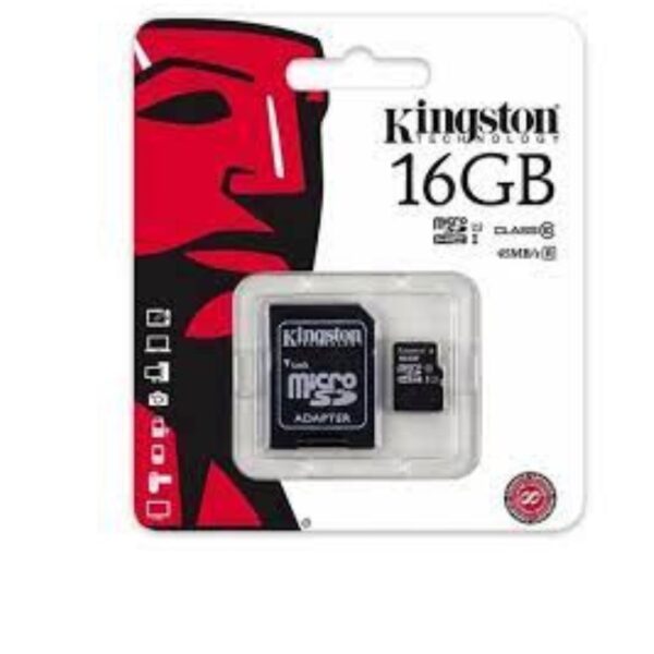 MEMORIA MICROSD16G C/ADAPTCLASS KINGSTON