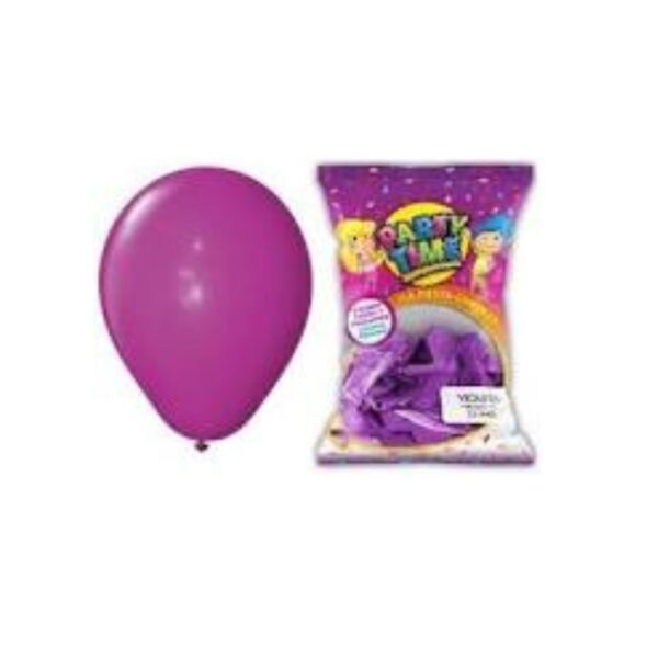 GLOBO 12" PARTY TIME PERL VIOLETA X25U