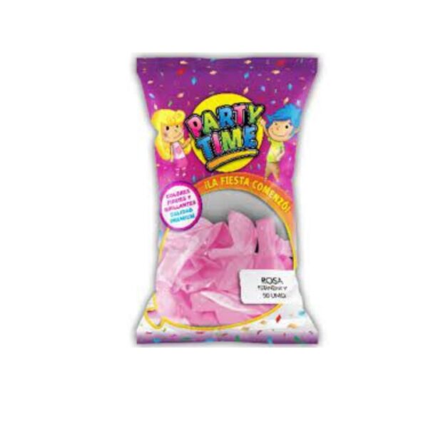 GLOBO 12" PARTY TIME PERL ROSA X25U