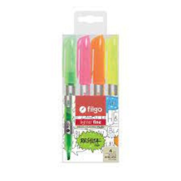 RESALTADOR FILGO FINE FLUO X4 SLF-E4-FLU (36)