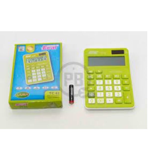CALCULADORA ECAL TC62 ESCRITORIO MED 12 DIG (10)