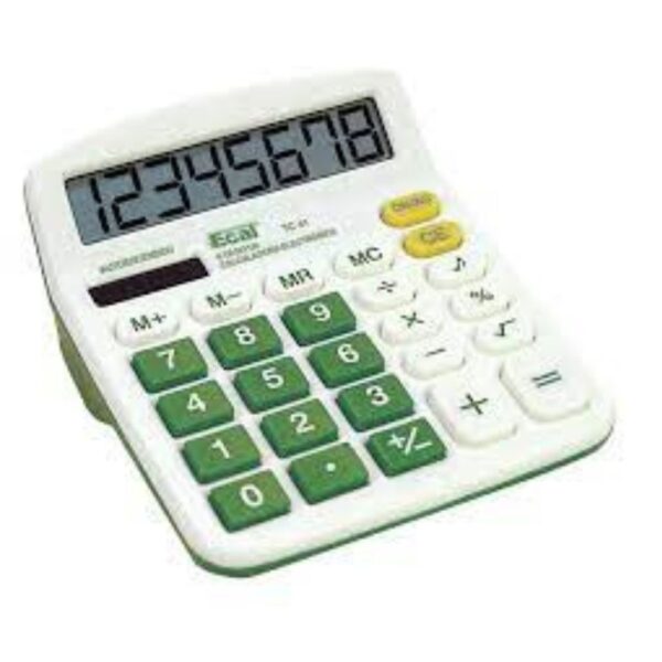 CALCULADORA ECAL TC41 ESCRITORIO MED 8 DIG (10)