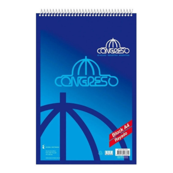 BLOCK CONGRESO A4 ESP RAYADO 80H (5)