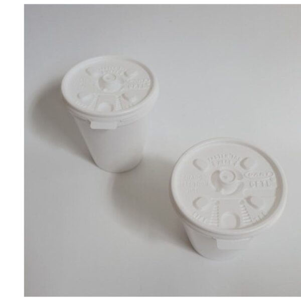 TAPA VASO TERMICO 180 C/RESPIRADERO X1000 ISOPOR