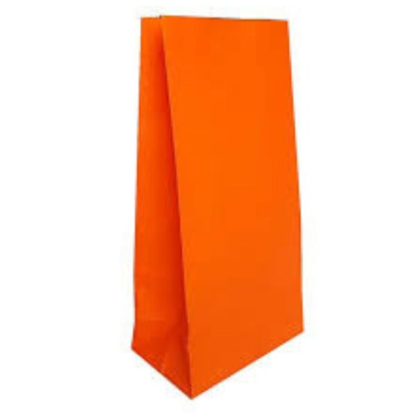 BOLSA COTILLON 12x24x7cm NARANJA X50