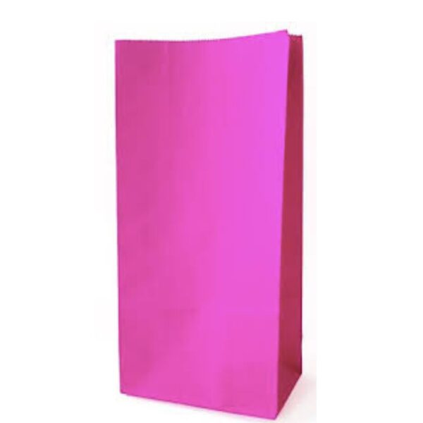 BOLSA COTILLON 12x24x7cm FUCSIA X50