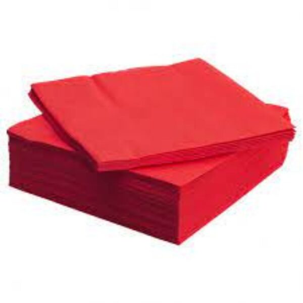 SERVILLETA ROJO X20 (24)