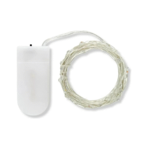 LUZ LED BLANCA CALIDA X50 A PILA (PILA INCLUIDA)