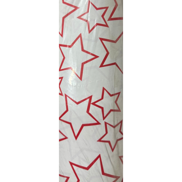 BOBINA 35CM ESTRELLA ROJA X200M