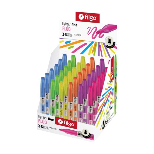 RESALTADOR FILGO FINE FLUO DISPLAY X36