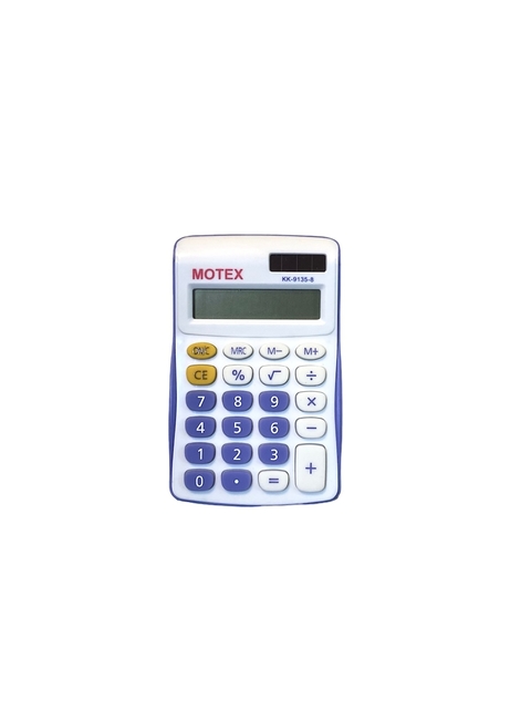 CALCULADORA MOTEX KK9135-8 AZUL – Gabipack.com