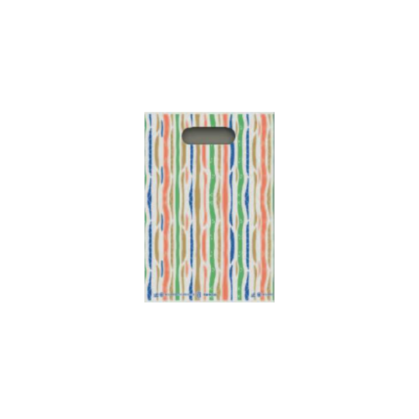 BOLSA RIÑON W-159 ONDAS MULTICOLOR 2024 35X45