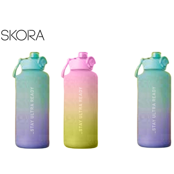 BOTELLA DEPORTIVA MOTIVACIONAL C/PICO 1500ML COLOR 37378