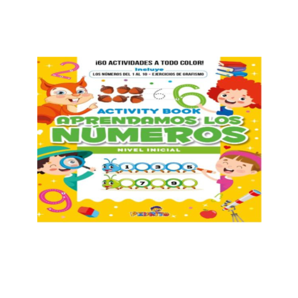 LIBRO DE APRENDIZAJE 20X28 APRENDEMOS LOS NUMEROS XUNID