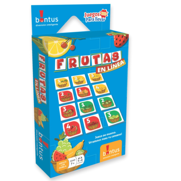 BONTUS CARTAS CHICAS FRUTAS EN LINEA ART-556