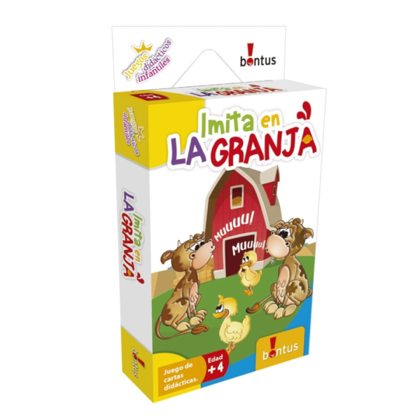BONTUS CARTAS CHICAS IMITA EN LA GRANJA ART-335