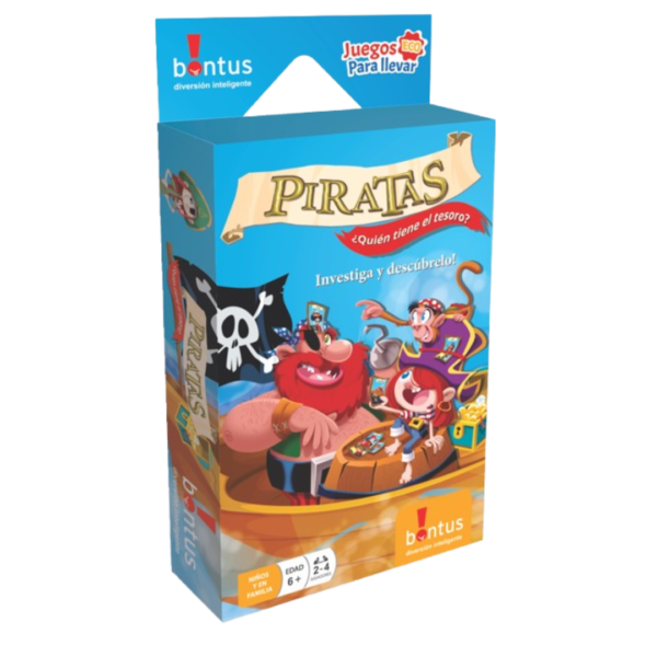 BONTUS CARTAS CHICAS PIRATAS!¿QUIEN TIENE EL TESORO? ART-551