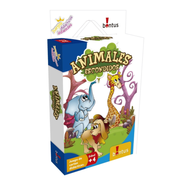 BONTUS CARTAS CHICAS ANIMALES ESCINDIDOS ART-336