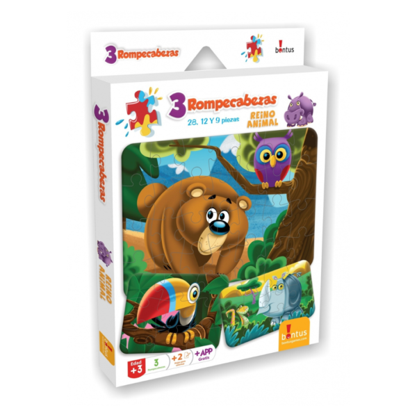 BONTUS PUZZLE REINO ANIMAL-ART 727