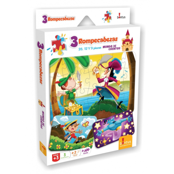 BONTUS PUZZLE MUNDO DE CUENTOS- ART 728