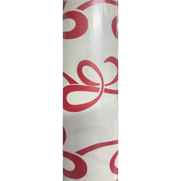 BOBINA 35CM ENLAZO ROJO X200M