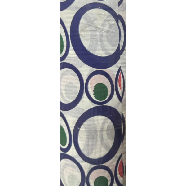 BOBINA SUIPACHA 40CM CIRCULO ROJO/AZUL