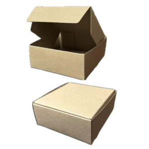 CAJA KRAFT 10X10X4CM X10u