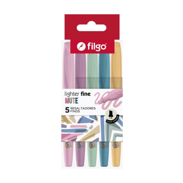 RESALTADOR FILGO FINO LIGTHER X5 MUTE SLF-E5-MUTE
