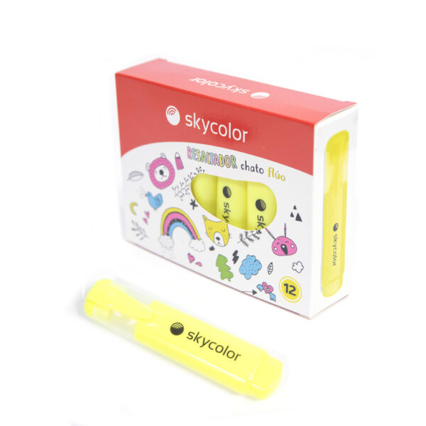 RESALTADOR SKYCOLOR G14 AMARILLO FLOU X12