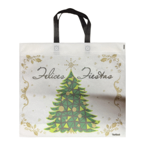 BOLSA TELA 45X40 NAVIDAD 4A-60 X10