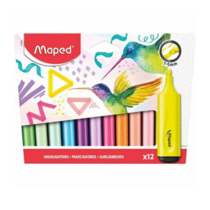 RESALTADOR MAPED COLORES SURTIDOS X12 -740901