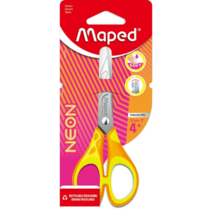 TIJERA MAPED 13CM ESSNTLS PULSE SOFT NEON-464400