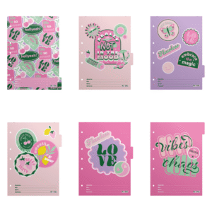 SEPARADOR A4 PINK MOOVING