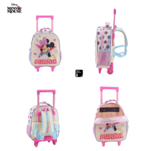 MOCHILA CON CARRO DISNEY MINNIE 12"-70.2100004