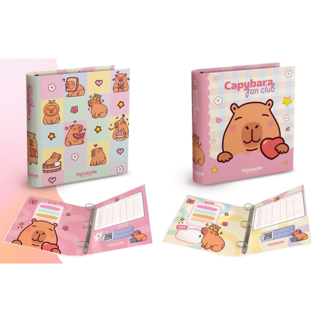 CARPETA Nº3 CAPIBARA FAN CLUB TRIPULANTE