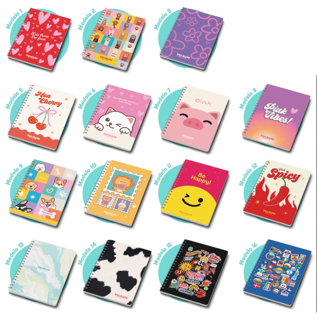 CUAD 16X21 ESP SURTIDOS TRIPULANTE