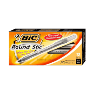 BOLIG BIC RONDO ROUND STIC NEGRO X12 (36)