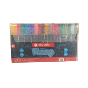 FIBRA SKYCOLOR FUNNY METALIZADO X20 COL.SURTIDOS