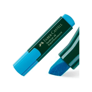 RESALTADOR FABER T48 CELESTE X10