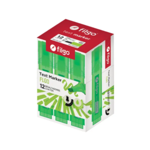 RESALTADOR FILGO VERDE FLUO X12