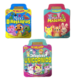 LIBRO ACTIVIDADES MI VALIJITA SURTIDOS 23X31 X5U