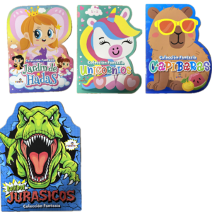 LIBRO COLECCION FANTASIA 23X31 16pgs SURT X4UNID