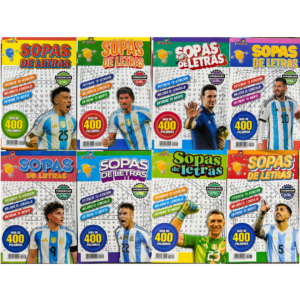 LIBRO SOPA LETRAS MODELO CAMPEONES 32pag. SURT X8