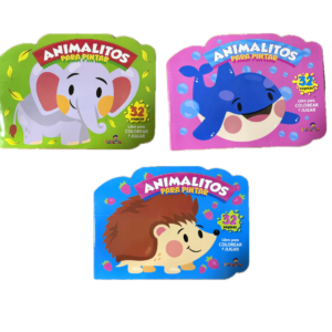 LIBRO TROQUELADO 23X31 COLECCION ANIMALITOS SURT X4