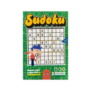 LIBRO SUDOKU 32pgs SURTIDOS X3u
