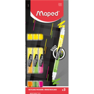 RESALTADOR MAPED FLUO DUO X3 -734127