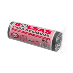RESIDUO NEGRO 50X70 S/B ROLLOX30U (50)